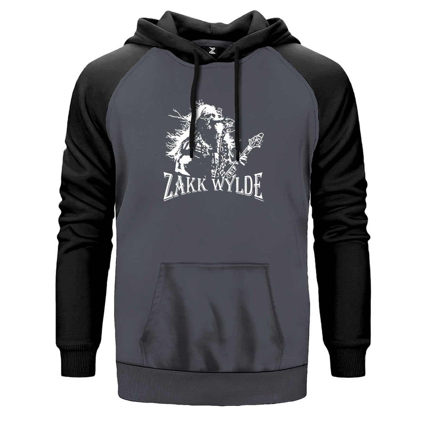 Black Label Society Zakk Wylde Çift Renk Reglan Kol Sweatshirt
