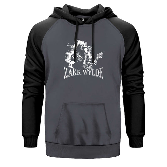 Black Label Society Zakk Wylde Çift Renk Reglan Kol Sweatshirt
