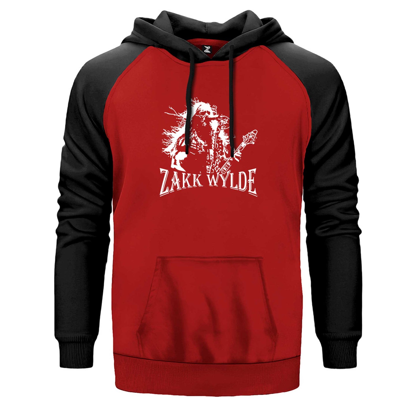 Black Label Society Zakk Wylde Çift Renk Reglan Kol Sweatshirt