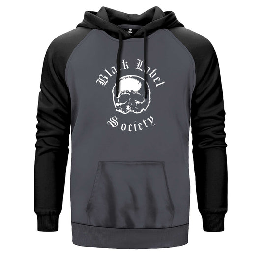 Black Label Society Çift Renk Reglan Kol Sweatshirt