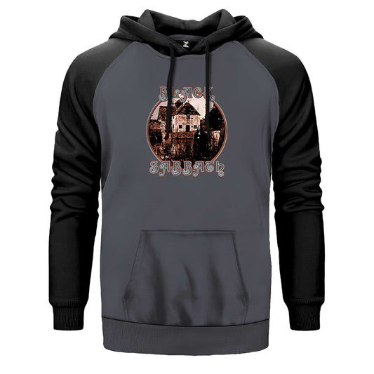 Black Sabbath House Album Çift Renk Reglan Kol Sweatshirt