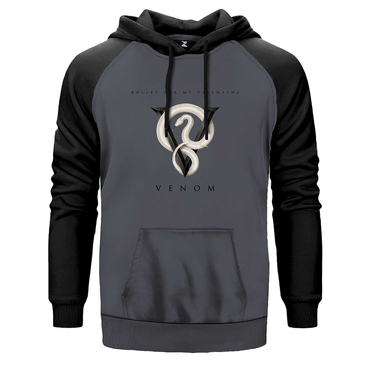 Bullet for My Valentine Venom Snake Çift Renk Reglan Kol Sweatshirt