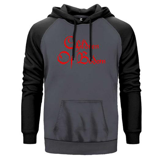 Children Of Bodom Yazı Çift Renk Reglan Kol Sweatshirt