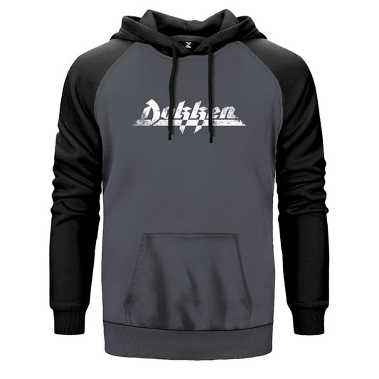 Dokken Logo Çift Renk Reglan Kol Sweatshirt