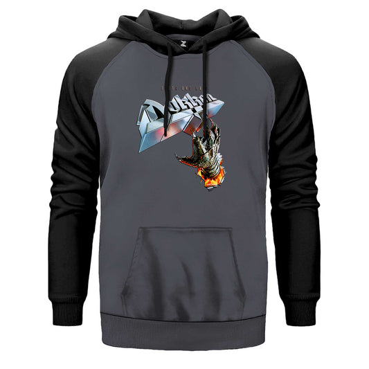 Dokken Tooth And Nail Çift Renk Reglan Kol Sweatshirt