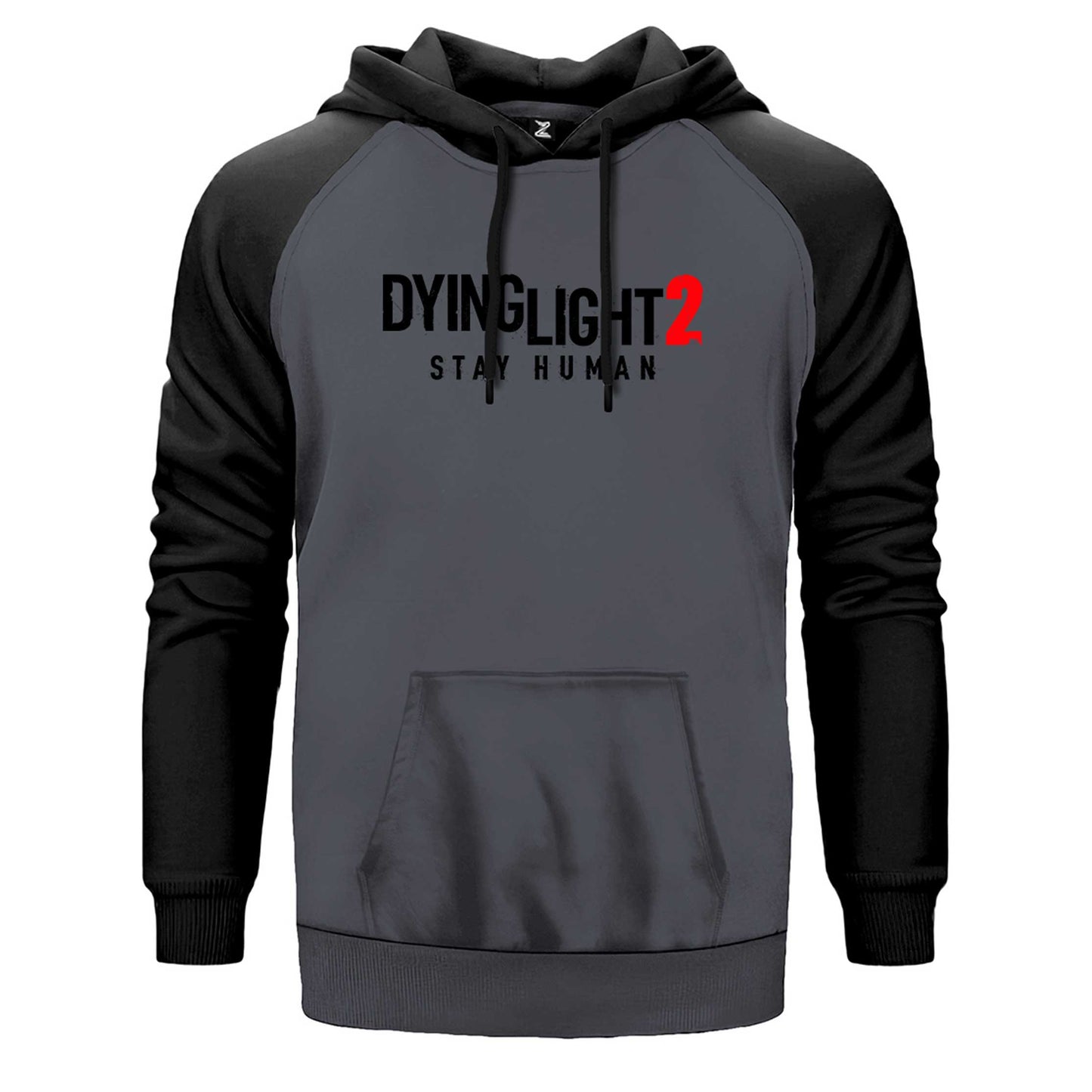 Dying Light 2 Logo Çift Renk Reglan Kol Sweatshirt