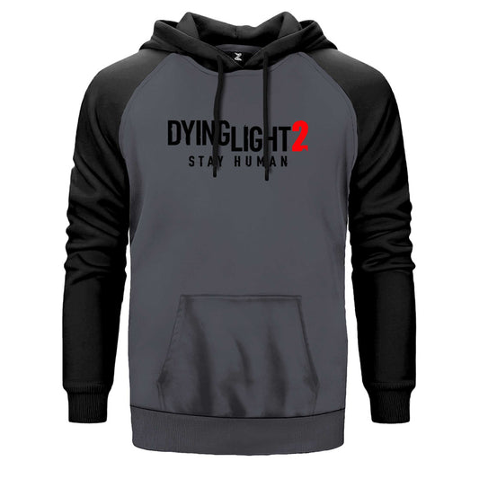 Dying Light 2 Logo Çift Renk Reglan Kol Sweatshirt