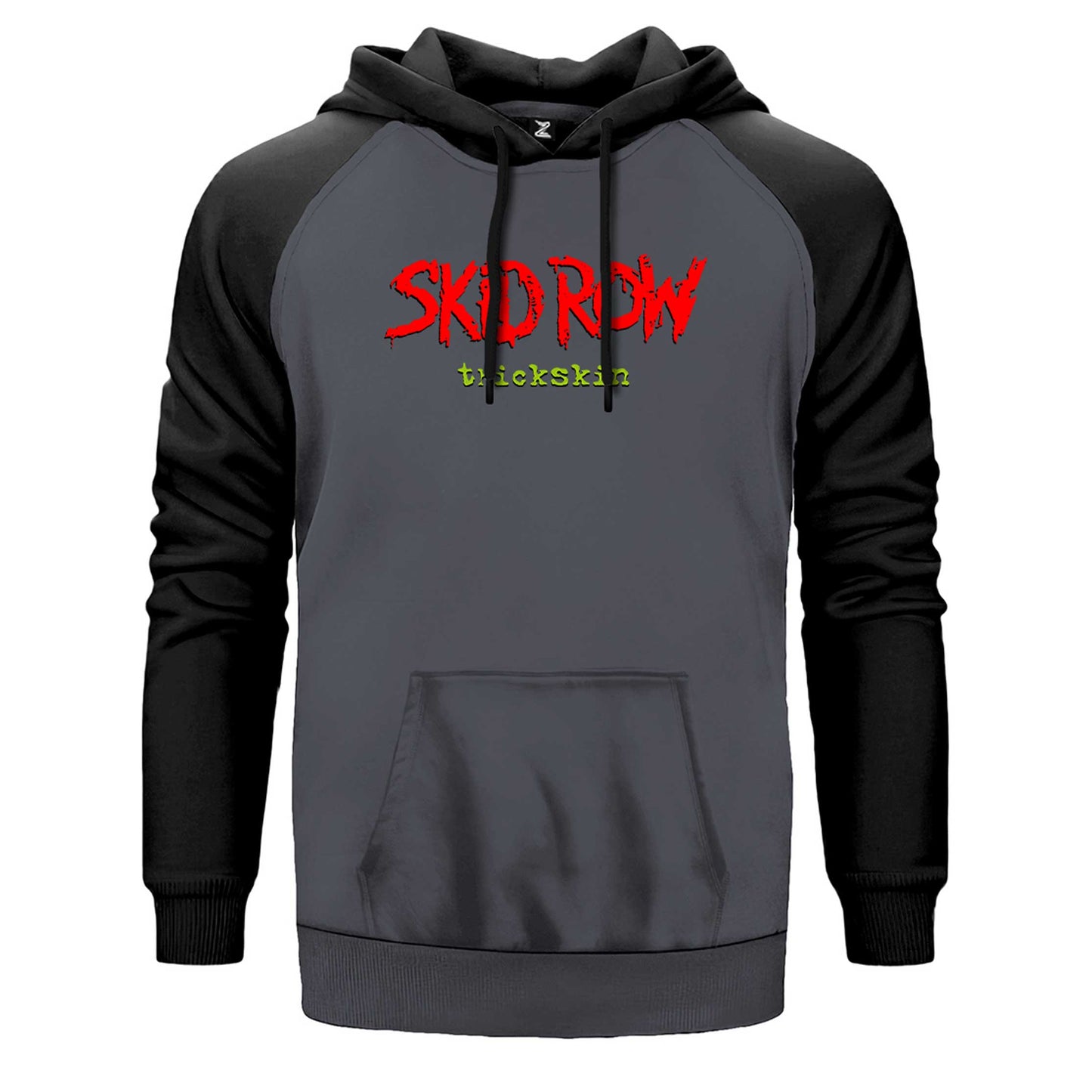 Skid Row Thickskin Çift Renk Reglan Kol Sweatshirt