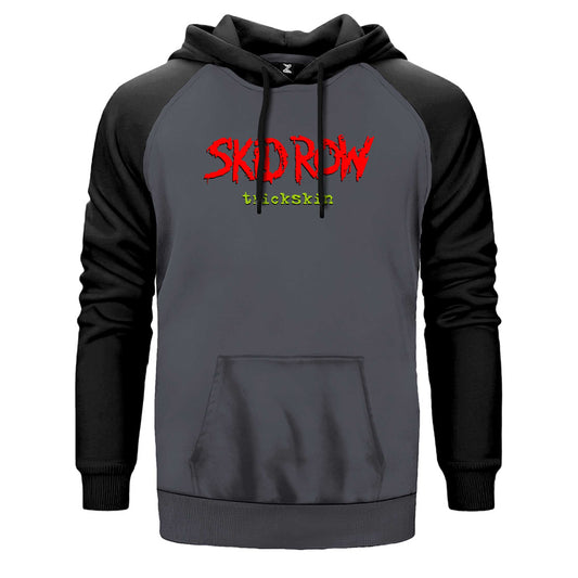 Skid Row Thickskin Çift Renk Reglan Kol Sweatshirt