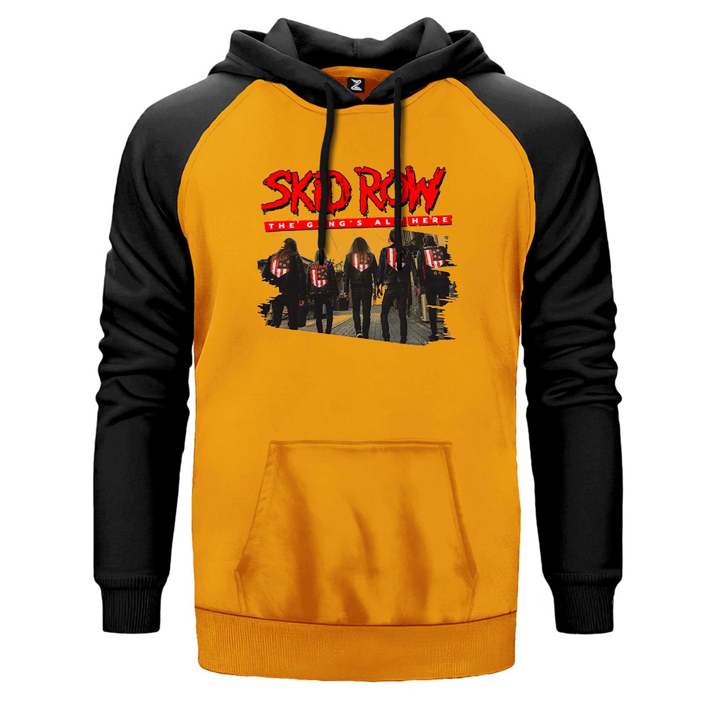 Skid Row The Gang Çift Renk Reglan Kol Sweatshirt