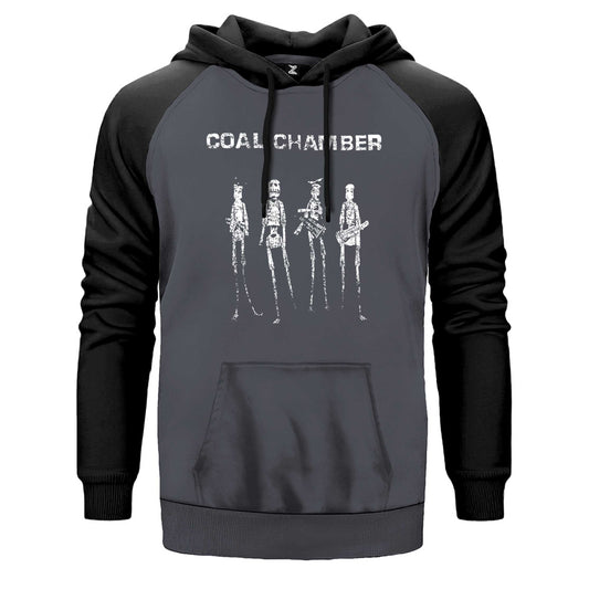 Coal Chamber Dark Days Çift Renk Reglan Kol Sweatshirt