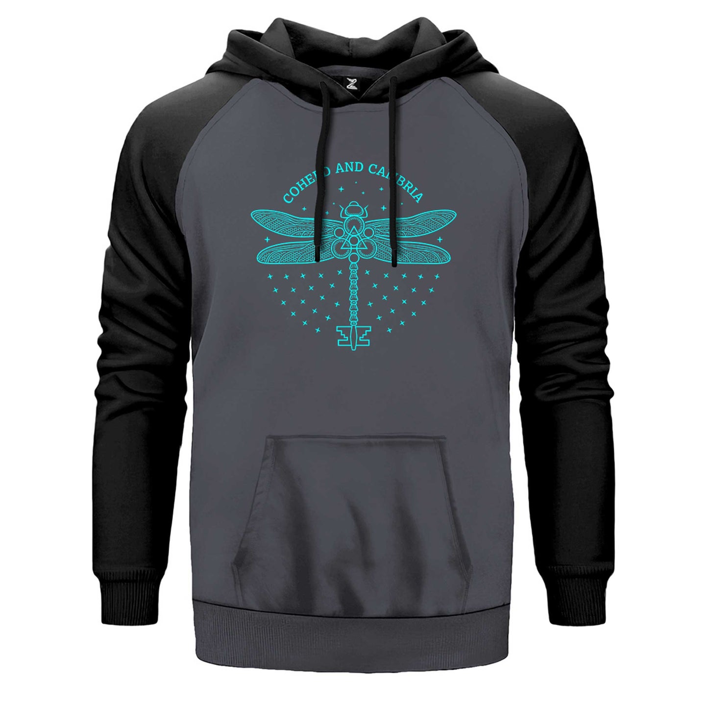 Coheed and Cambria Butterfly Çift Renk Reglan Kol Sweatshirt