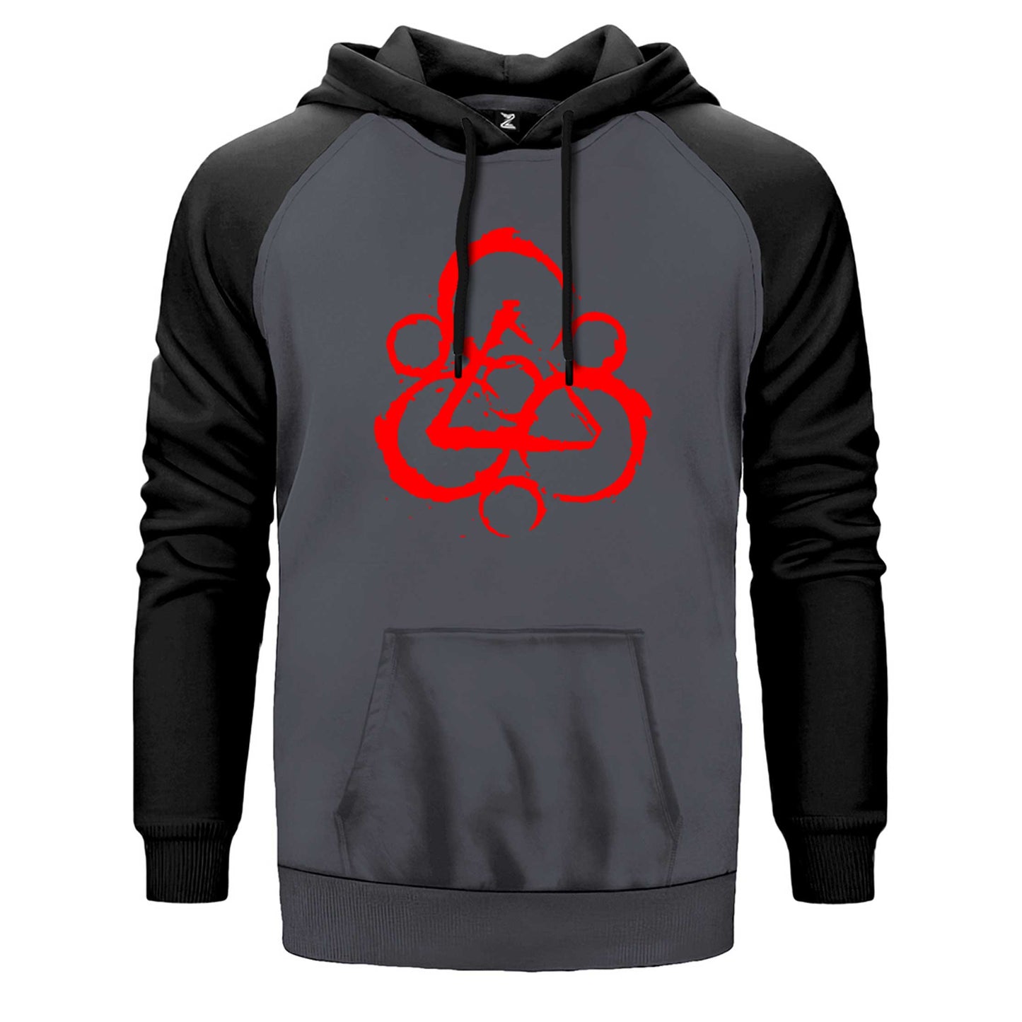 Coheed and Cambria Logo Çift Renk Reglan Kol Sweatshirt