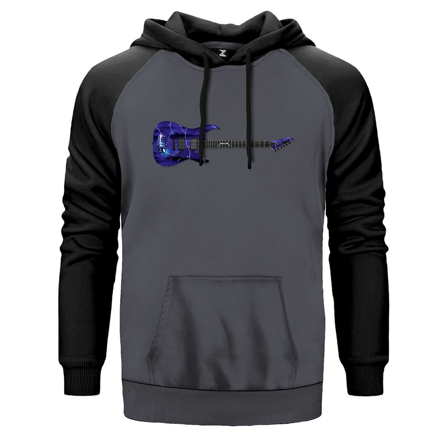 Metallica Ride The Lightning Guitar Çift Renk Reglan Kol Sweatshirt