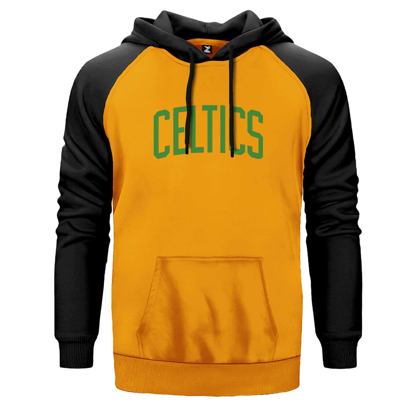 Boston Celtics Yazı Çift Renk Reglan Kol Sweatshirt