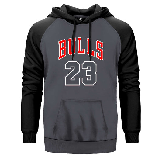 Chicago Bulls 23 Çift Renk Reglan Kol Sweatshirt