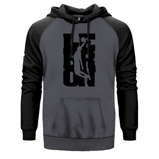 Lebron James Smaç Çift Renk Reglan Kol Sweatshirt