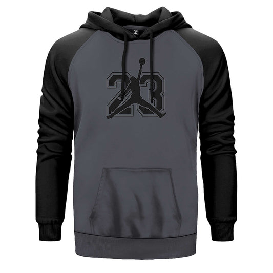 Jordan Black 23 Çift Renk Reglan Kol Sweatshirt