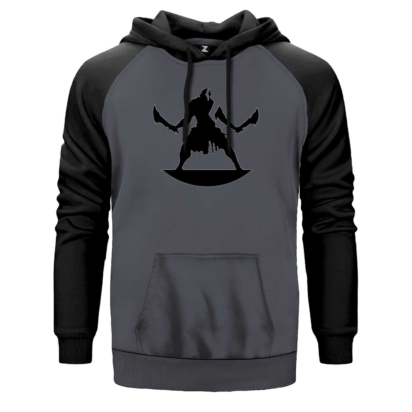 God of War Kratos 2 Çift Renk Reglan Kol Sweatshirt