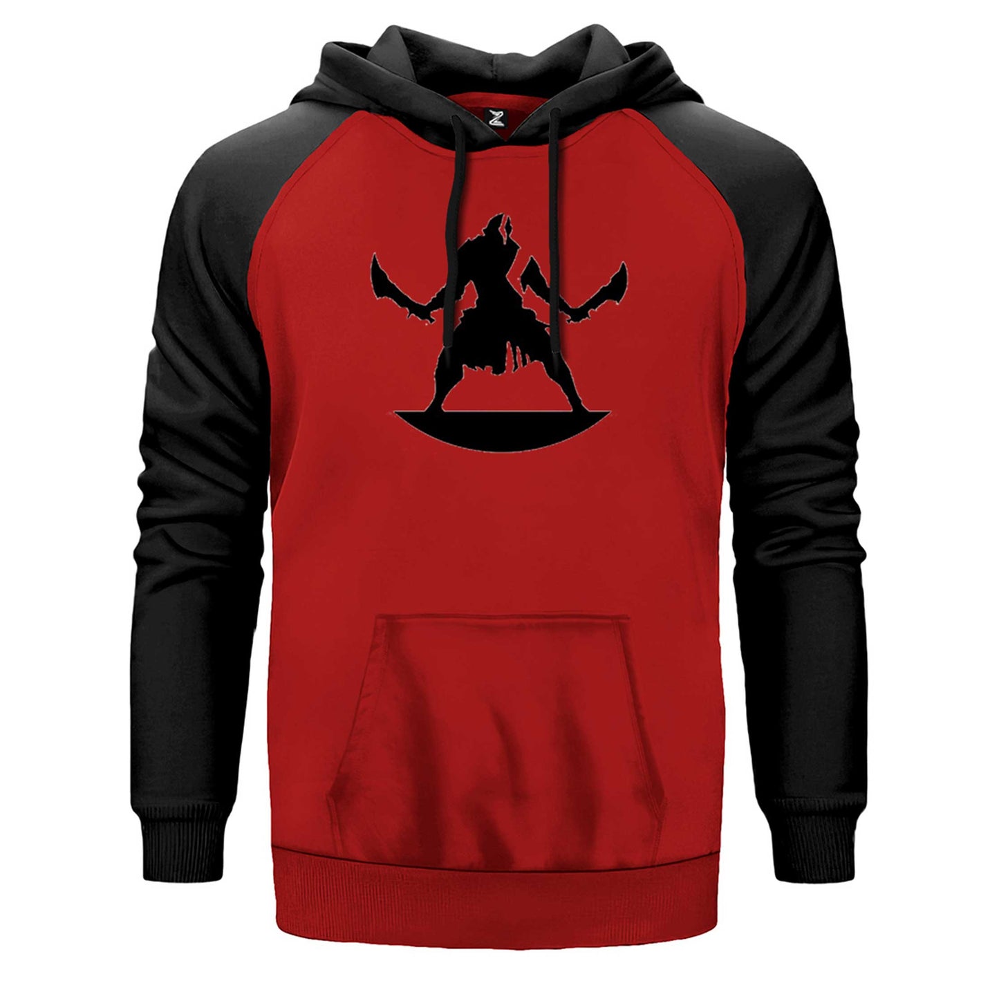 God of War Kratos 2 Çift Renk Reglan Kol Sweatshirt