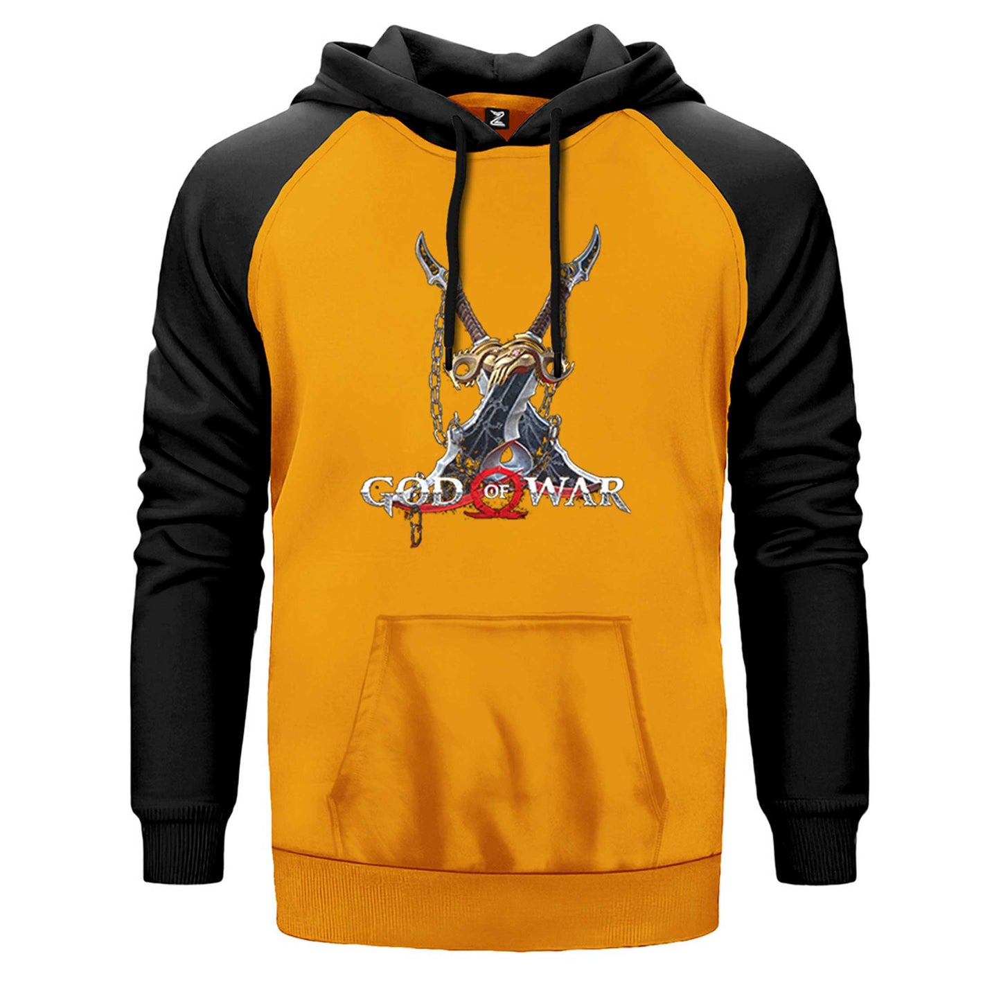 God Of War Kratos Kılıçları Çift Renk Reglan Kol Sweatshirt