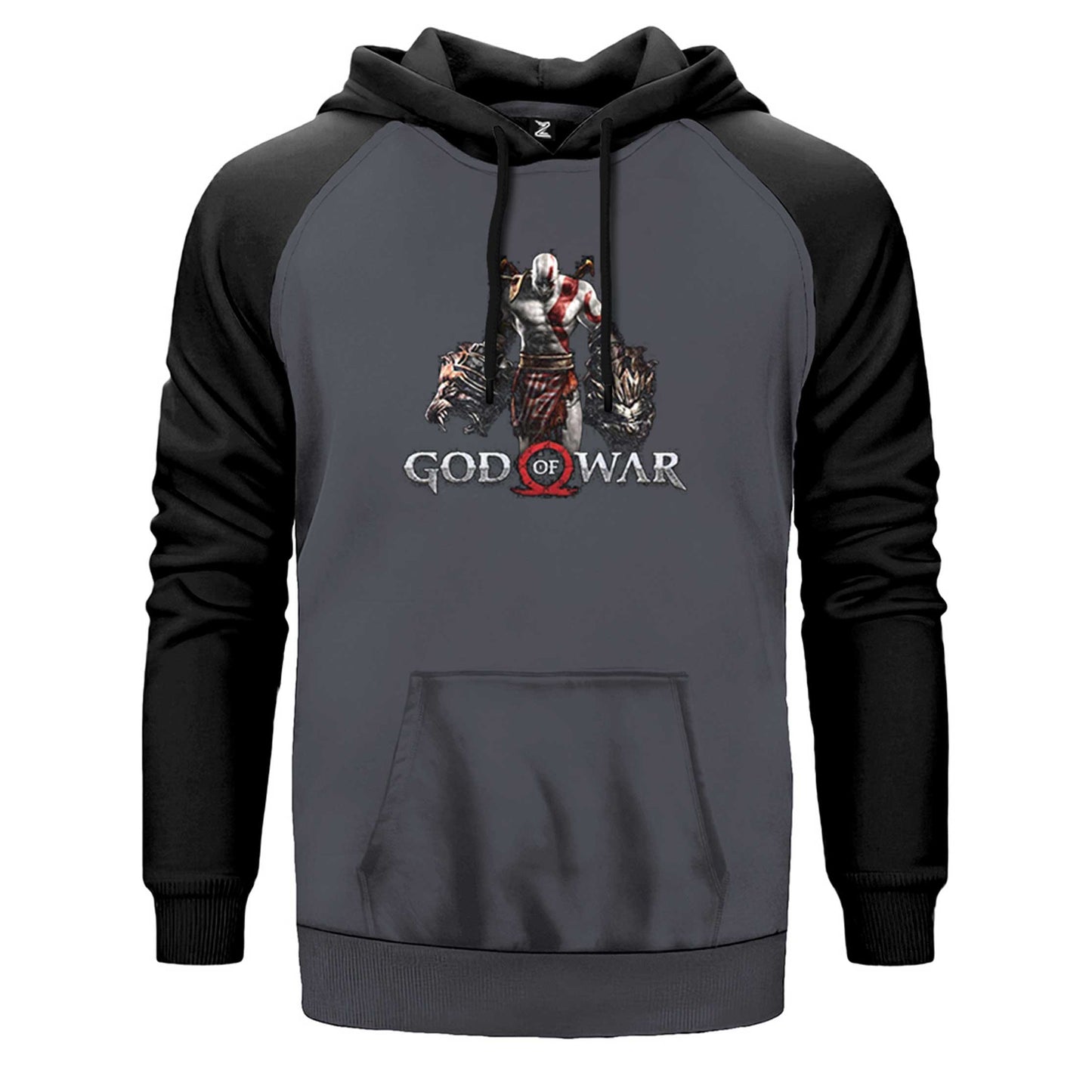 God Of War Kratos Lion Çift Renk Reglan Kol Sweatshirt