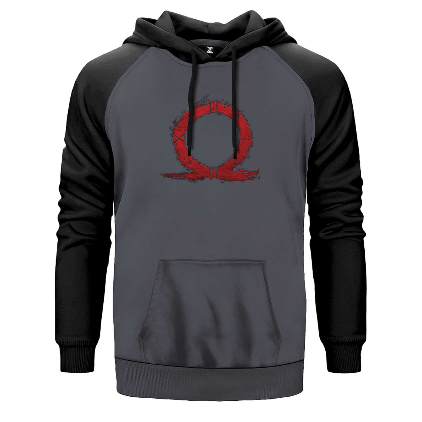 God Of War Ragnarok Red Omega Çift Renk Reglan Kol Sweatshirt