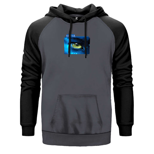 Avatar The Way of Water Blue Line Çift Renk Reglan Kol Sweatshirt