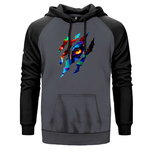 Avatar The Way Of Water Eye Çift Renk Reglan Kol Sweatshirt