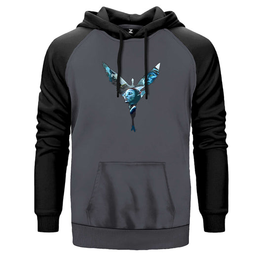 Avatar The Way Of Water Butterfly Çift Renk Reglan Kol Sweatshirt