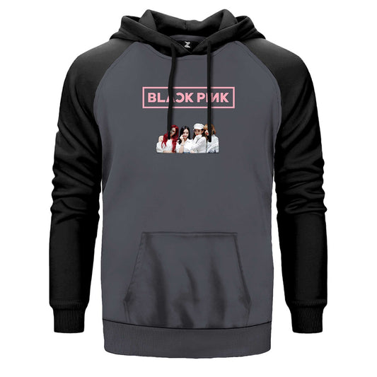 Blackpink Face Çift Renk Reglan Kol Sweatshirt