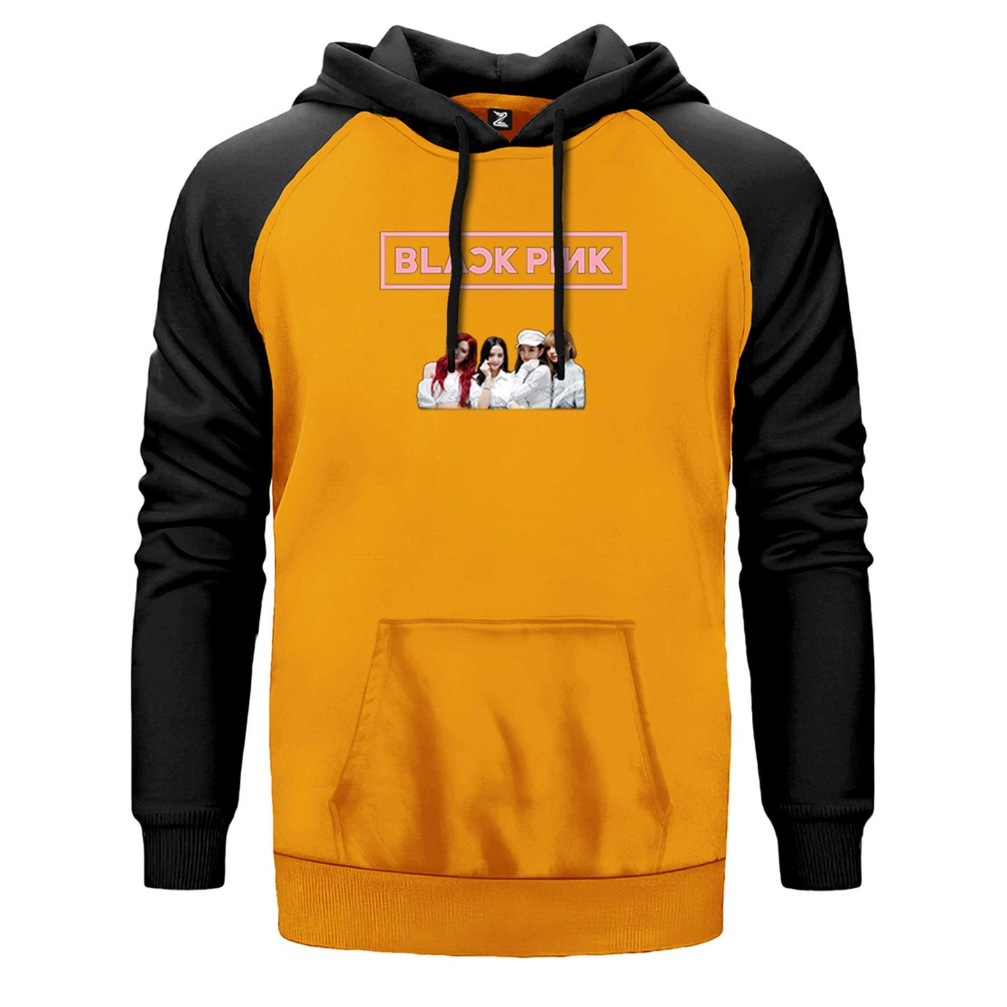 Blackpink Face Çift Renk Reglan Kol Sweatshirt