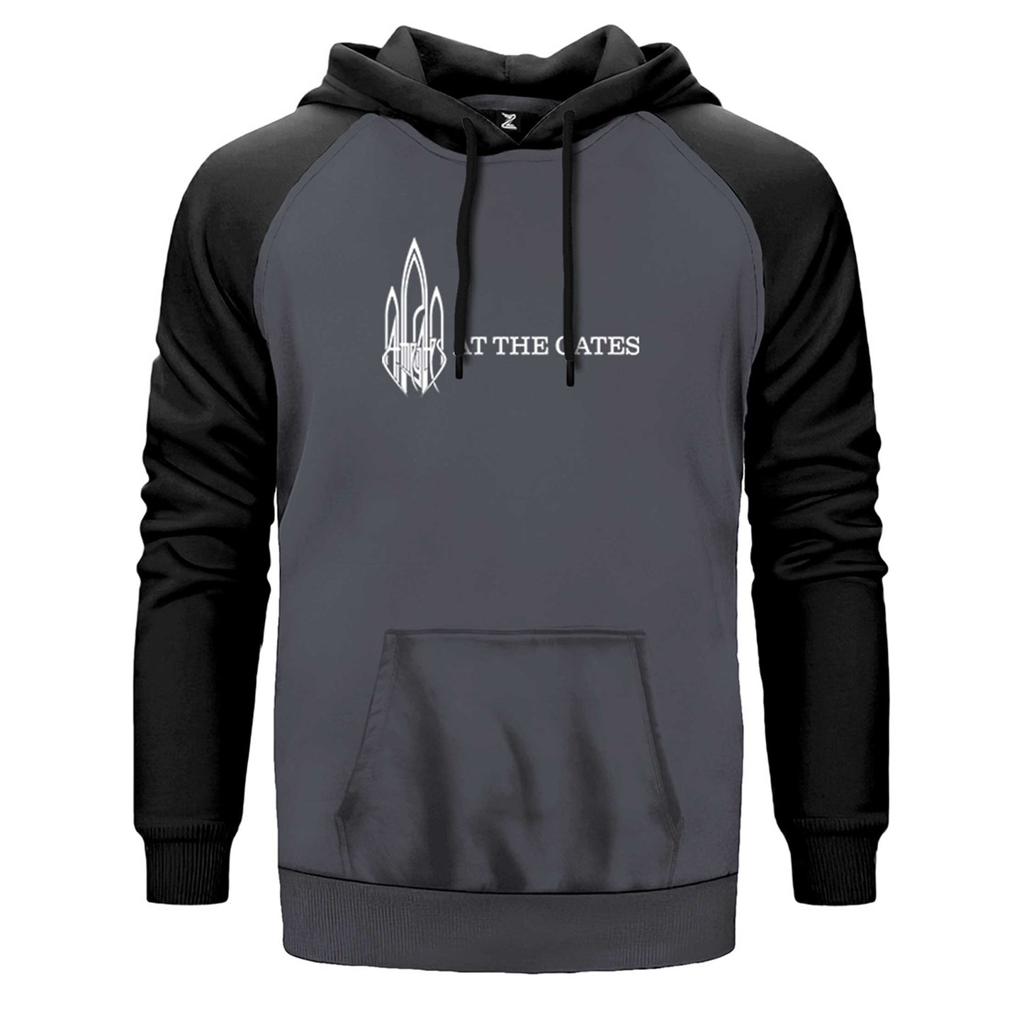 At the Gates Logo Çift Renk Reglan Kol Sweatshirt