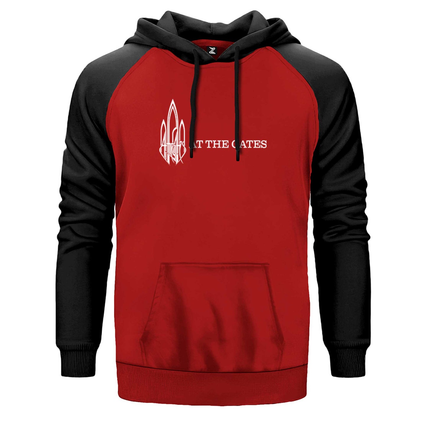At the Gates Logo Çift Renk Reglan Kol Sweatshirt