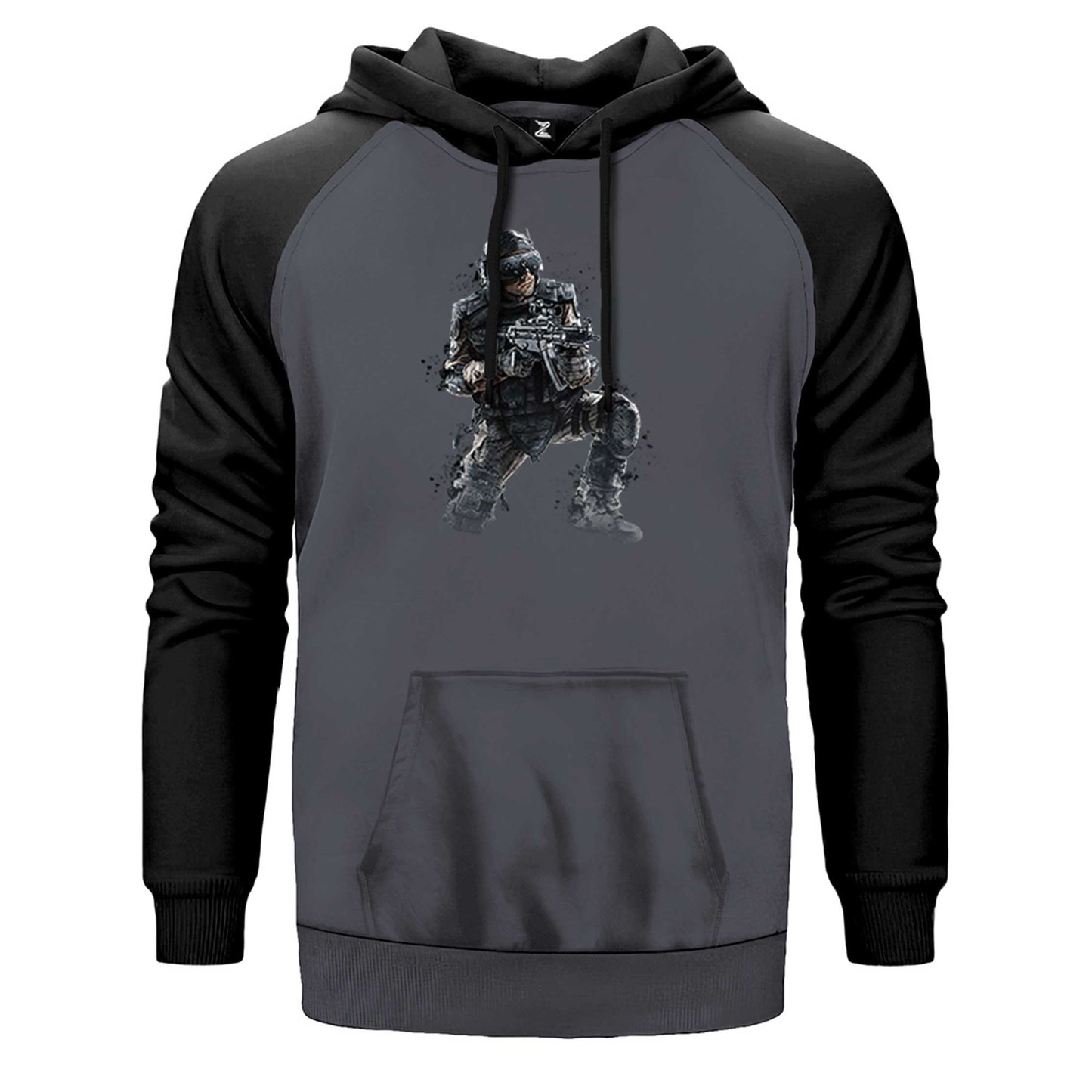 Call Of Duty Combatant Çift Renk Reglan Kol Sweatshirt