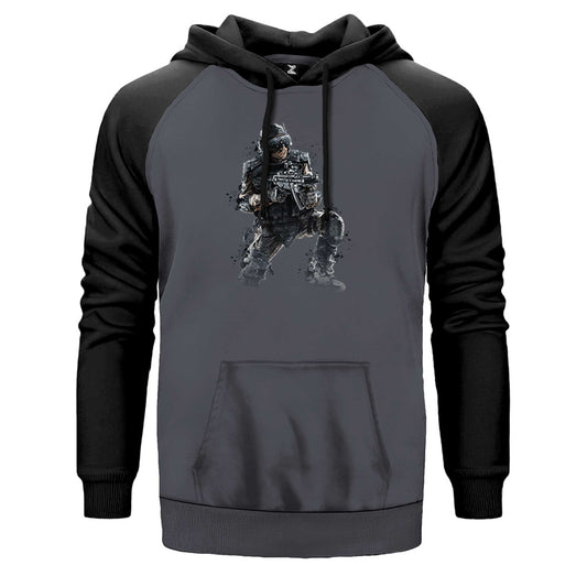 Call Of Duty Combatant Çift Renk Reglan Kol Sweatshirt