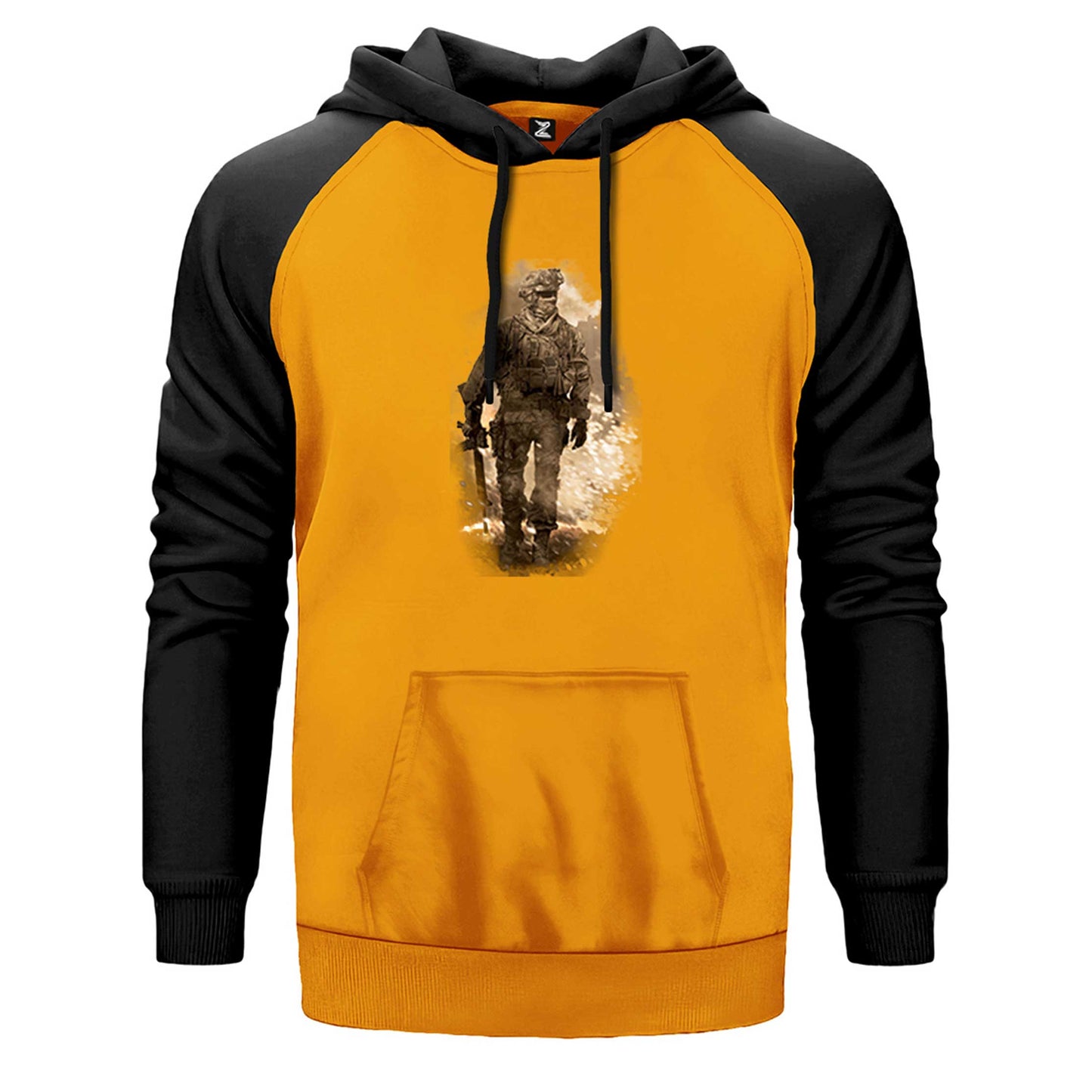 Call Of Duty Soldier Çift Renk Reglan Kol Sweatshirt