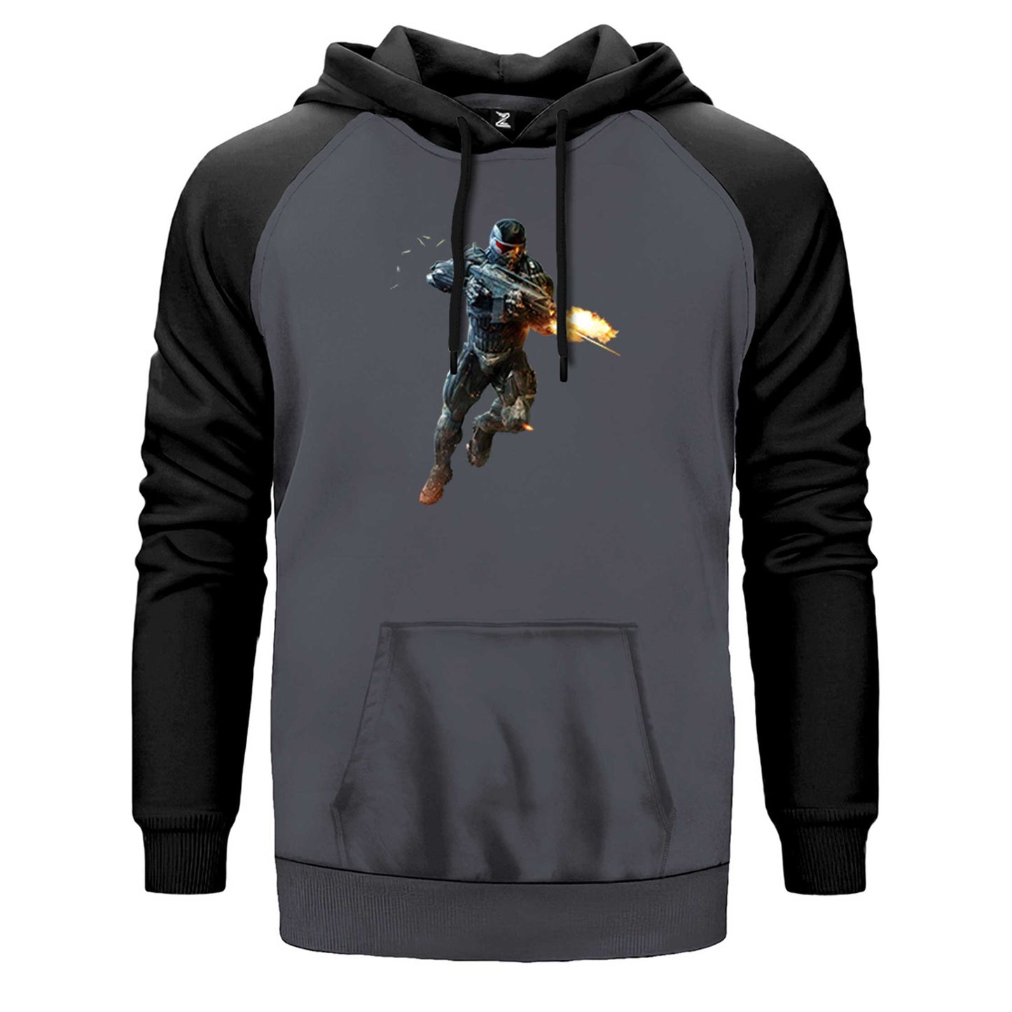 Crysis Fire Warrior Çift Renk Reglan Kol Sweatshirt