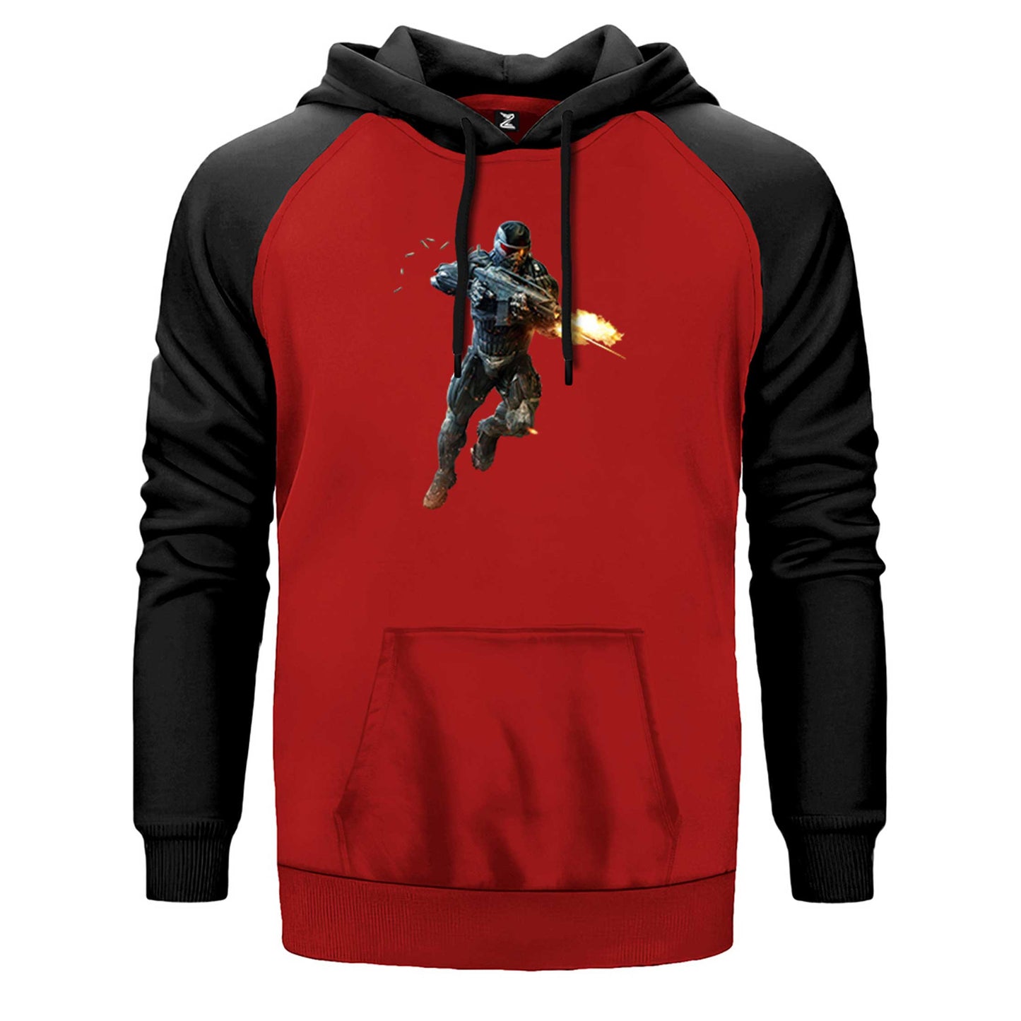 Crysis Fire Warrior Çift Renk Reglan Kol Sweatshirt