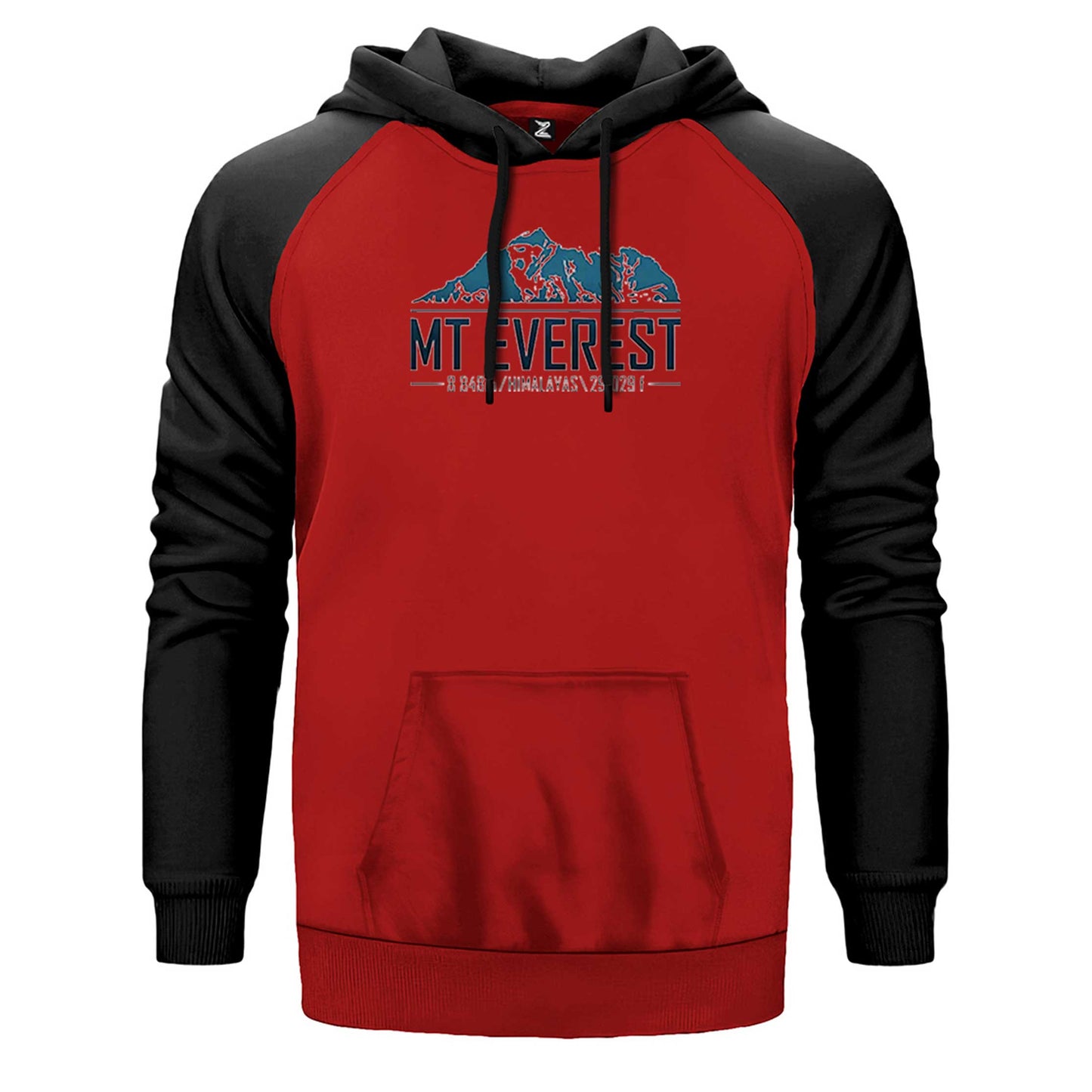 Everest 8848 m Çift Renk Reglan Kol Sweatshirt