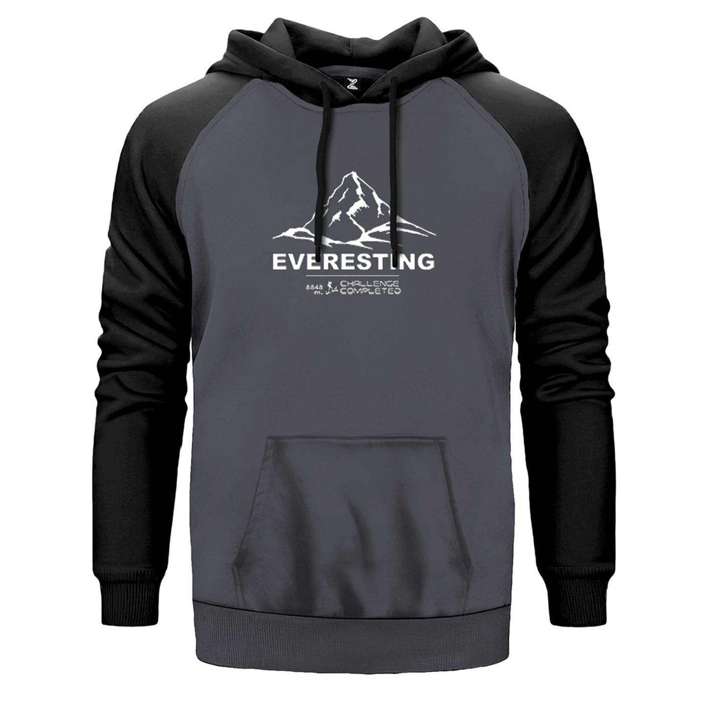 Everesting Çift Renk Reglan Kol Sweatshirt