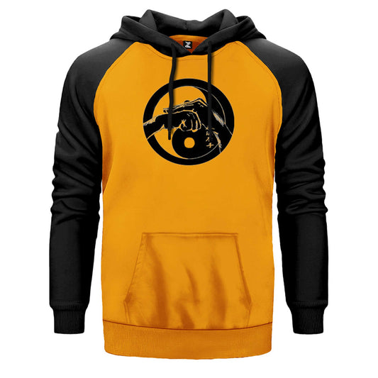 Shorin Ryu Karete Art Çift Renk Reglan Kol Sweatshirt