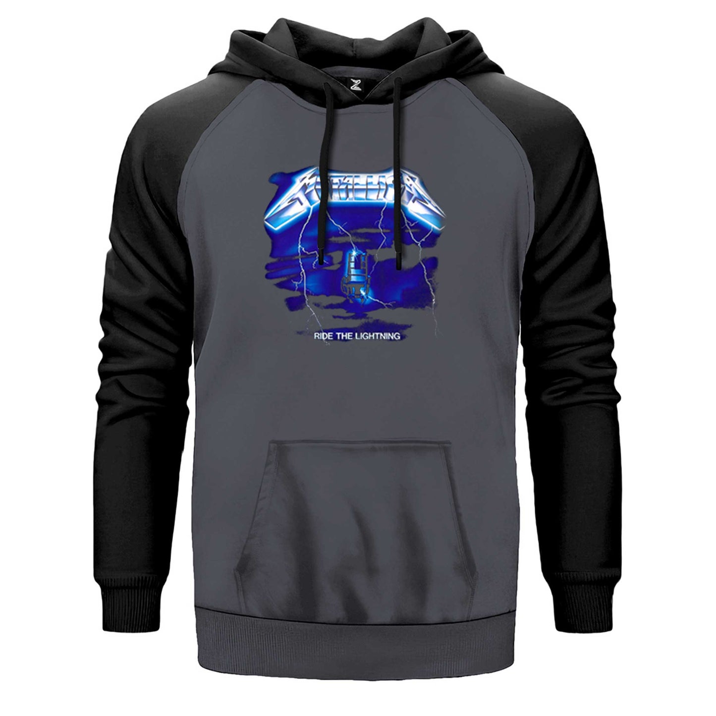 Metallica Ride The Lightning Çift Renk Reglan Kol Sweatshirt