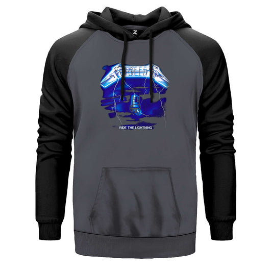 Metallica Ride The Lightning Çift Renk Reglan Kol Sweatshirt