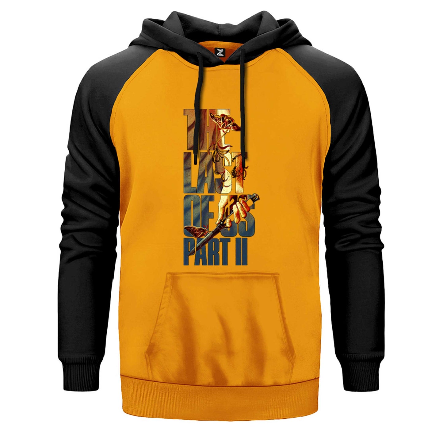 The Last of Us 2 Butterfly Çift Renk Reglan Kol Sweatshirt