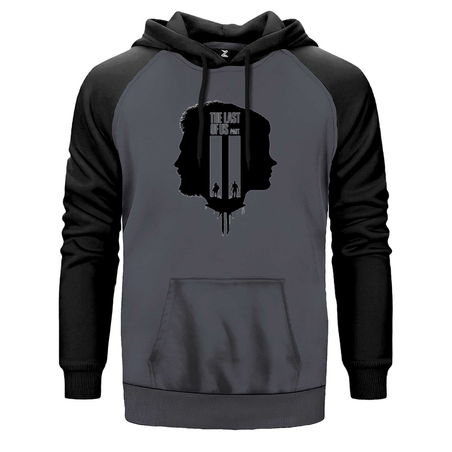 The Last Of Us 2 Ellie Joel Face Çift Renk Reglan Kol Sweatshirt