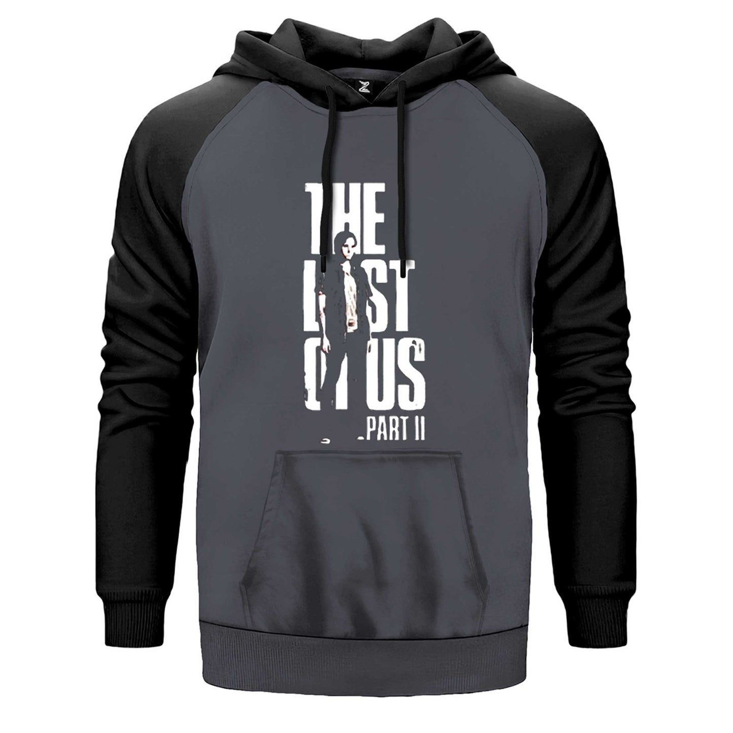 The last of Us Ellie Gamers Çift Renk Reglan Kol Sweatshirt
