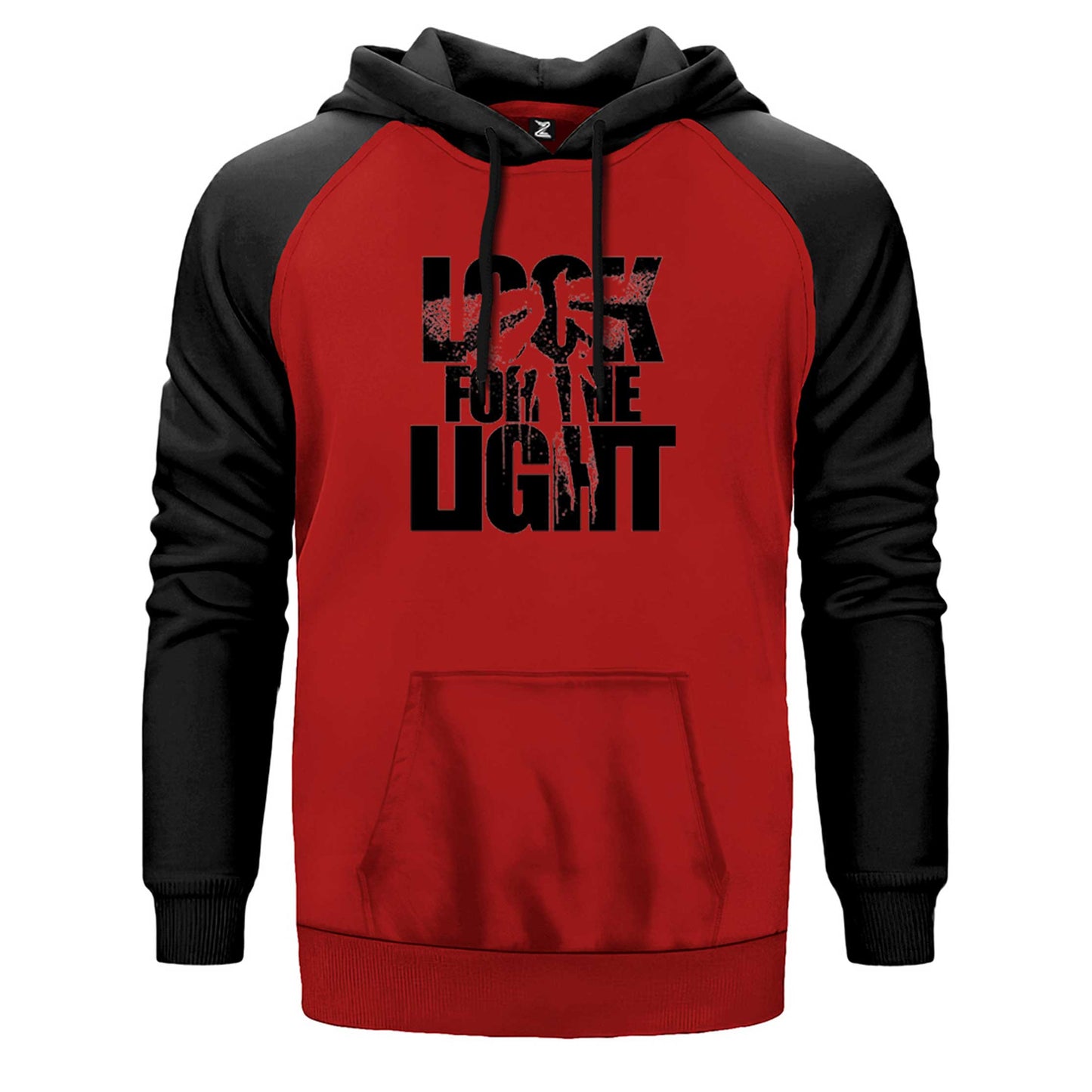 The Last of Us Look for The Light Text Çift Renk Reglan Kol Sweatshirt