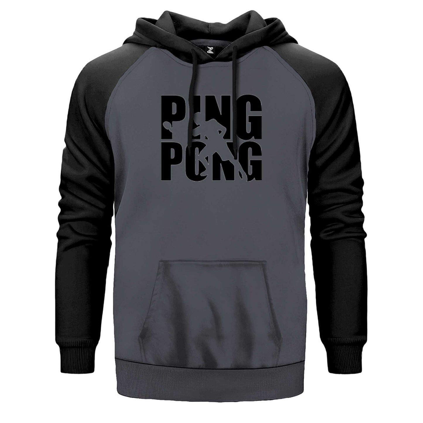 Ping Pong Actor Çift Renk Reglan Kol Sweatshirt
