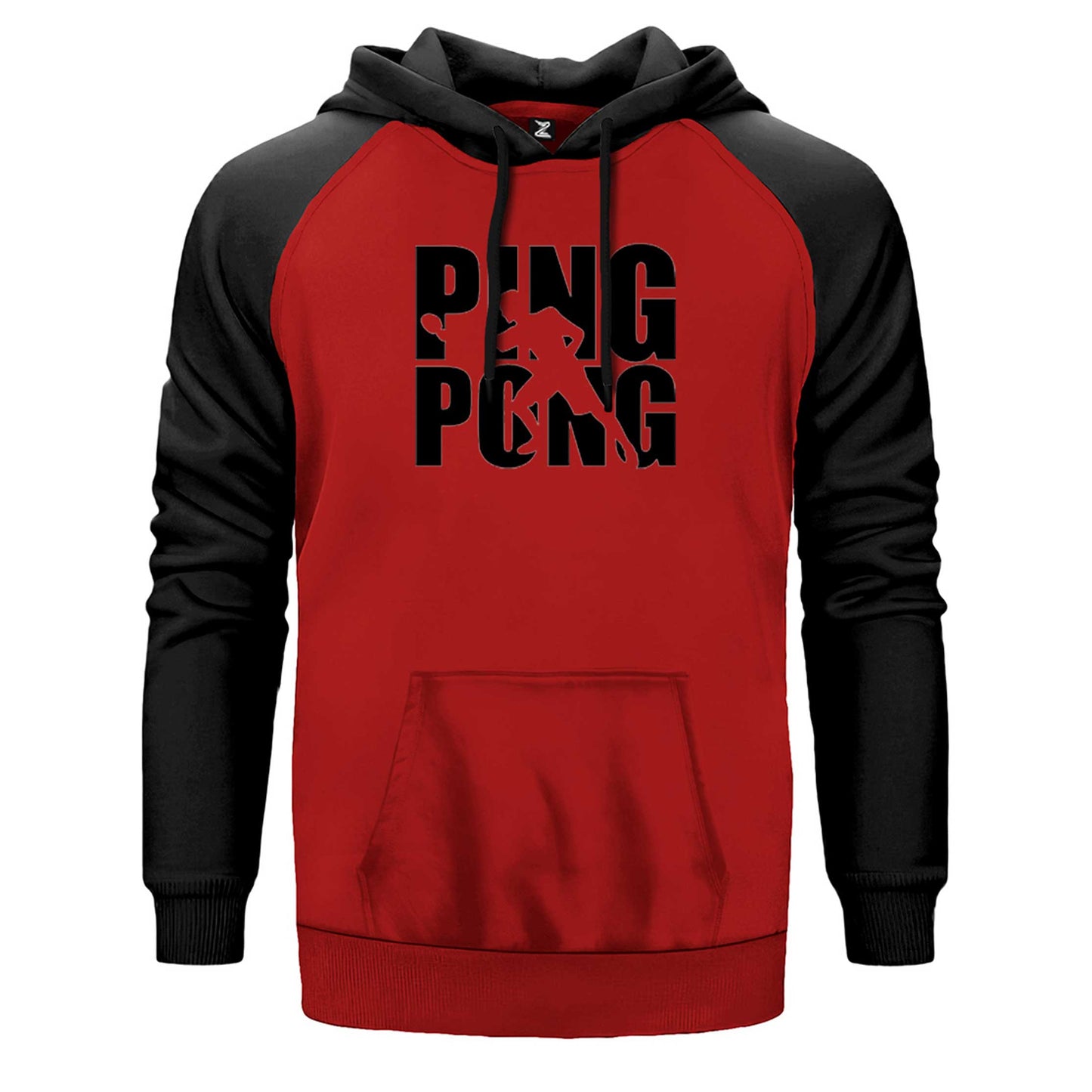 Ping Pong Actor Çift Renk Reglan Kol Sweatshirt
